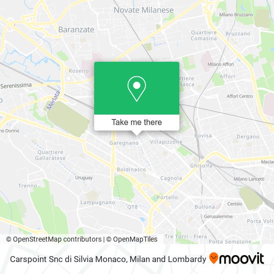Carspoint Snc di Silvia Monaco map