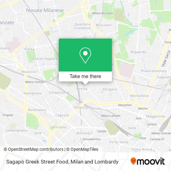 Sagapò Greek Street Food map