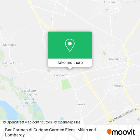 Bar Carmen di Curigan Carmen Elena map