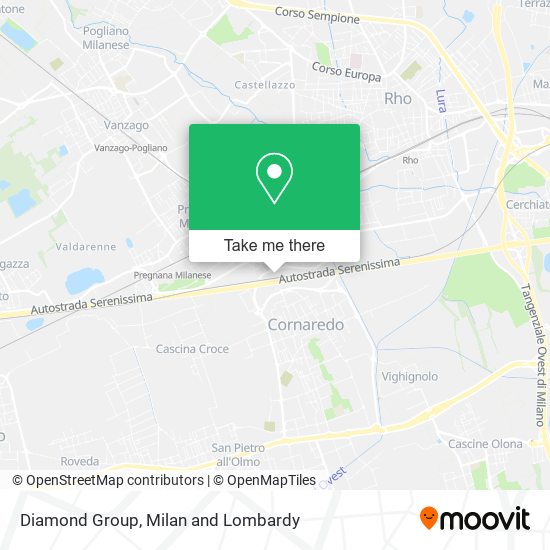 Diamond Group map