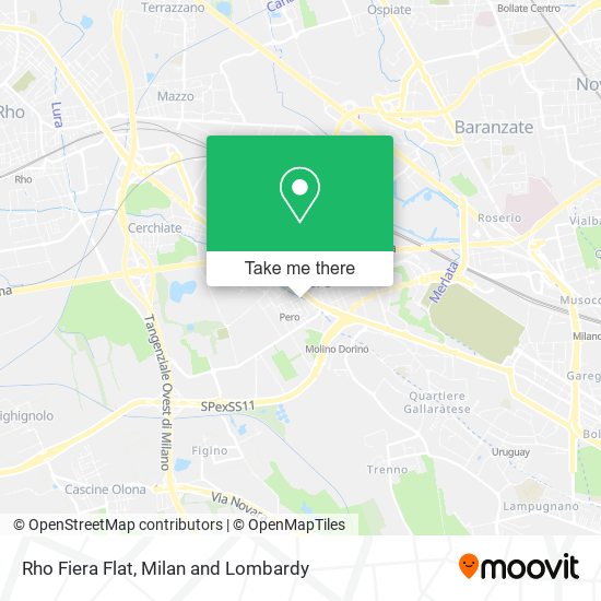 Rho Fiera Flat map