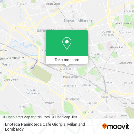 Enoteca Paninoteca Cafe Giorgia map