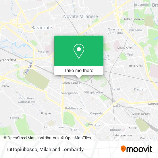Tuttopiubasso map