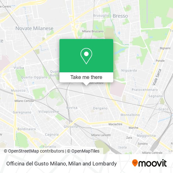 Officina del Gusto Milano map
