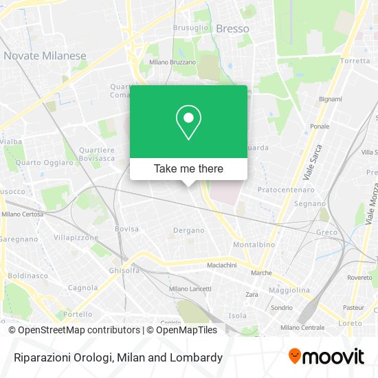 Riparazioni Orologi map