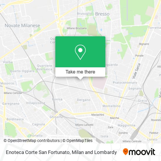 Enoteca Corte San Fortunato map