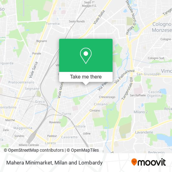 Mahera Minimarket map