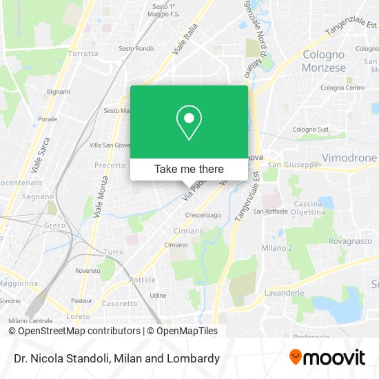 Dr. Nicola Standoli map