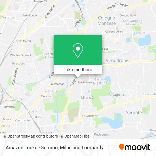 Amazon Locker-Gemmo map