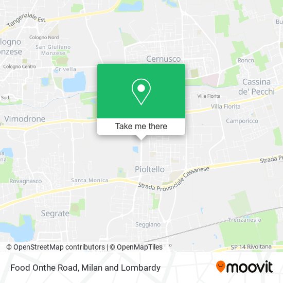 Food Onthe Road map