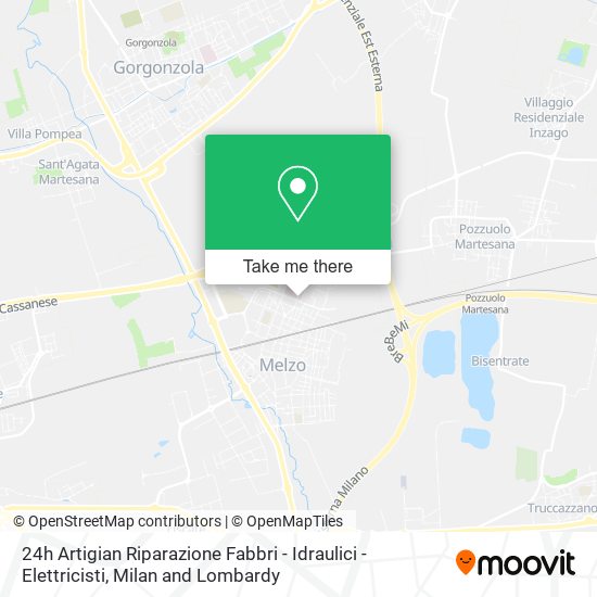 24h Artigian Riparazione Fabbri - Idraulici - Elettricisti map