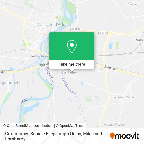 Cooperativa Sociale Ellepikappa Onlus map