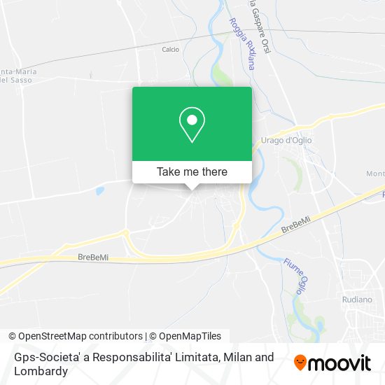 Gps-Societa' a Responsabilita' Limitata map
