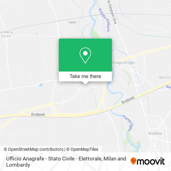 Ufficio Anagrafe - Stato Civile - Elettorale map