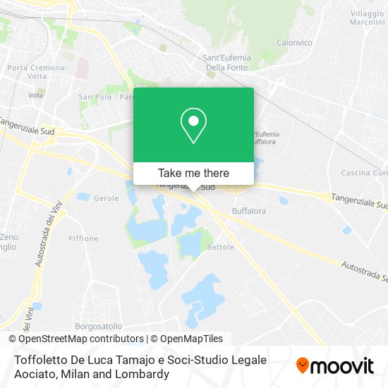 Toffoletto De Luca Tamajo e Soci-Studio Legale Aociato map