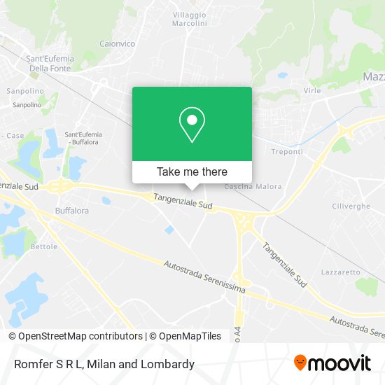 Romfer S R L map