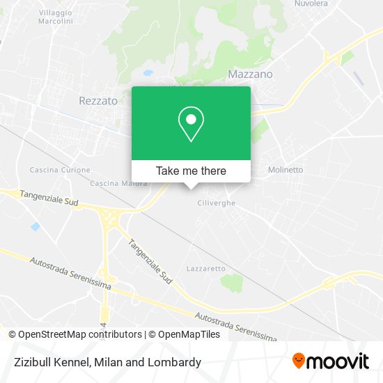 Zizibull Kennel map