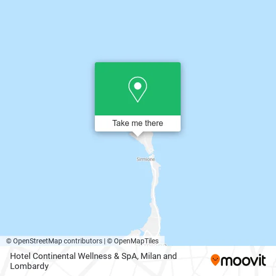 Hotel Continental Wellness & SpA map