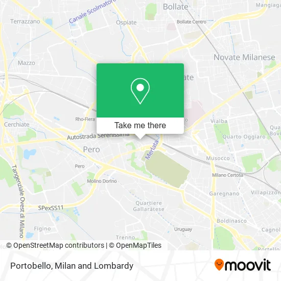 Portobello map