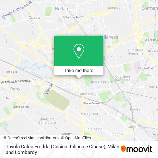 Tavola Calda Fredda (Cucina Italiana e Cinese) map