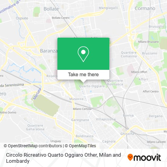 Circolo Ricreativo Quarto Oggiaro Other map