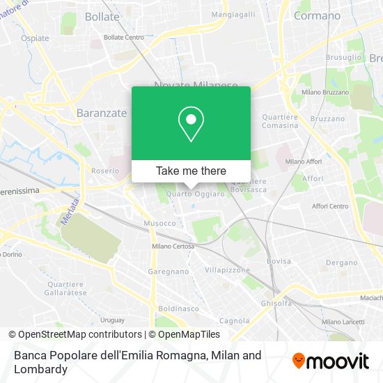 Banca Popolare dell'Emilia Romagna map