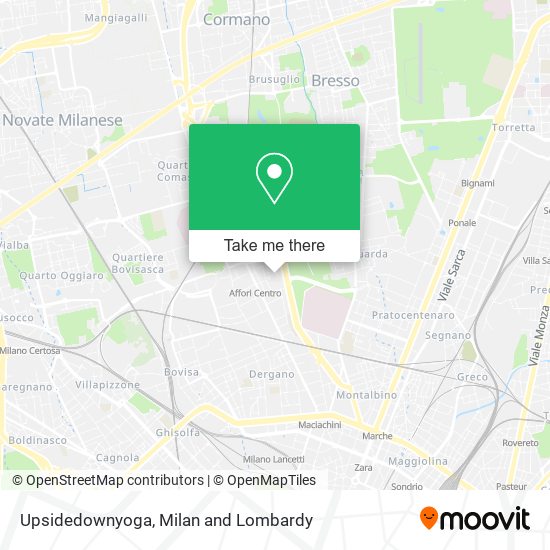 Upsidedownyoga map