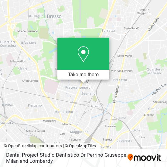 Dental Project Studio Dentistico Dr.Perrino Giuseppe map