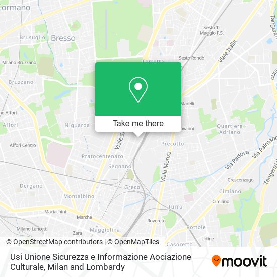 Usi Unione Sicurezza e Informazione Aociazione Culturale map