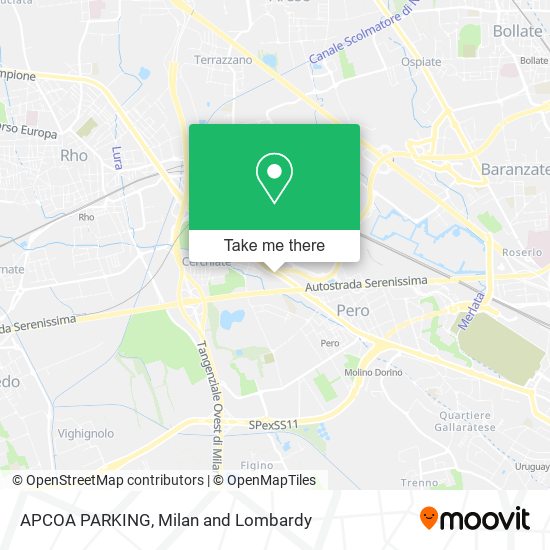 APCOA PARKING map