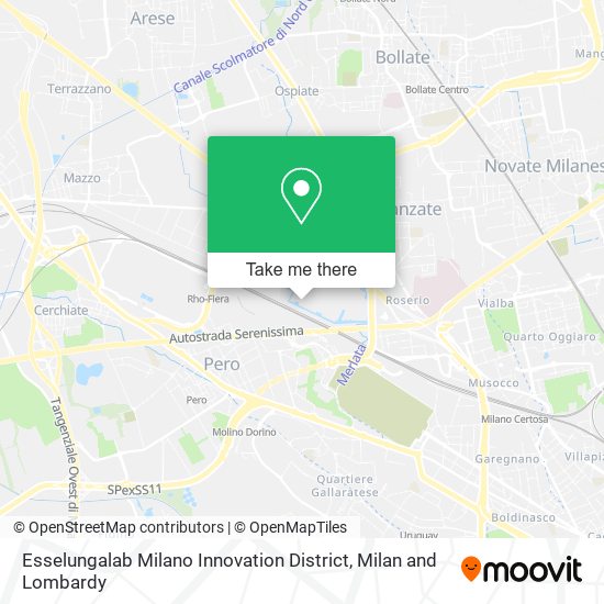 Esselungalab Milano Innovation District map