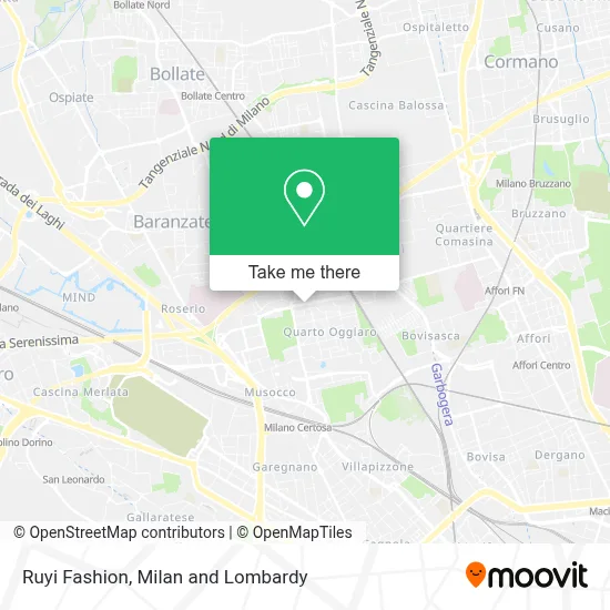 Ruyi Fashion map