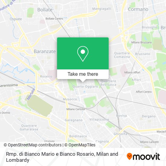 Rmp. di Bianco Mario e Bianco Rosario map