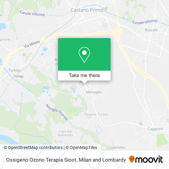 Ossigeno Ozono Terapia Sioot map