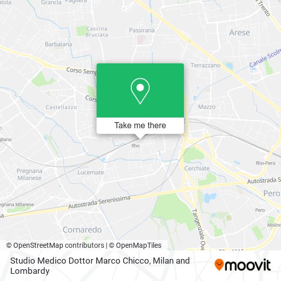 Studio Medico Dottor Marco Chicco map