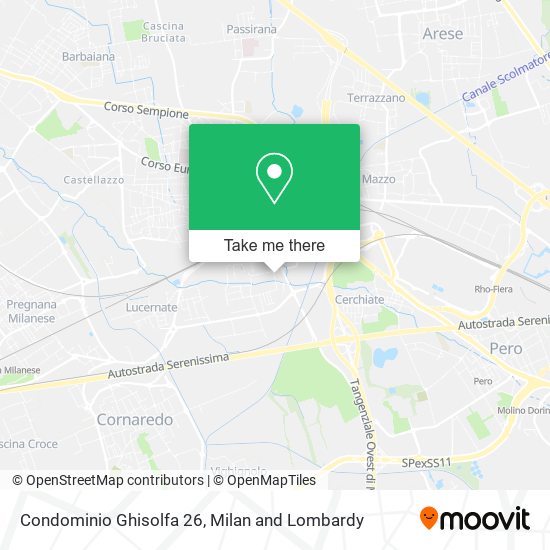Condominio Ghisolfa 26 map