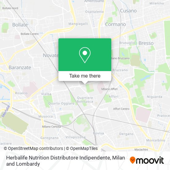 Herbalife Nutrition Distributore Indipendente map