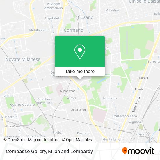 Compasso Gallery map