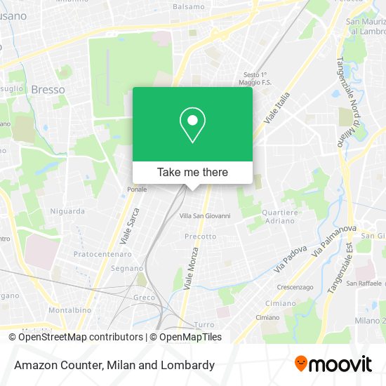 Amazon Counter map