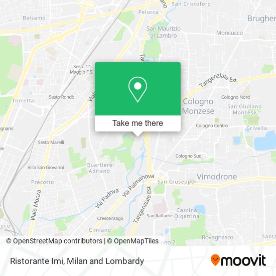 Ristorante Imi map