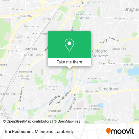 Imi Restaurant map