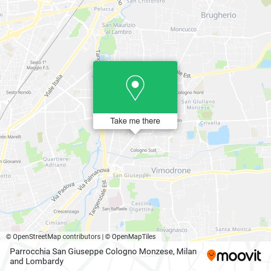 Parrocchia San Giuseppe Cologno Monzese map