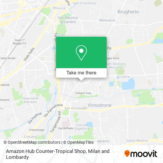 Amazon Hub Counter-Tropical Shop map