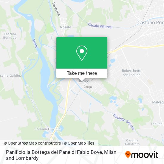 Panificio la Bottega del Pane di Fabio Bove map