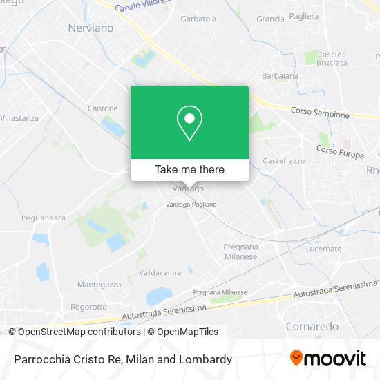 Parrocchia Cristo Re map