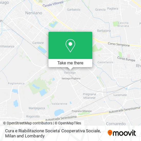 Cura e Riabilitazione Societa' Cooperativa Sociale map