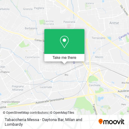 Tabaccheria Messa - Daytona Bar map