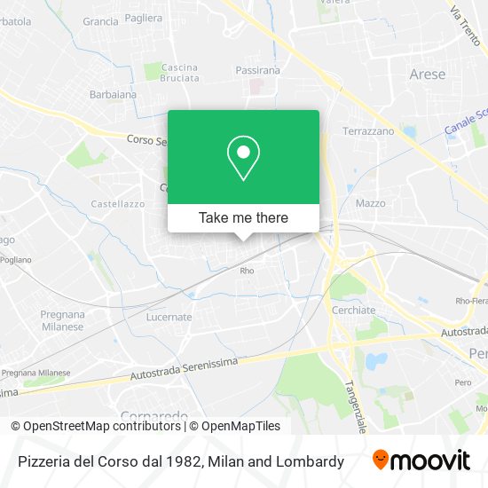 Pizzeria del Corso dal 1982 map