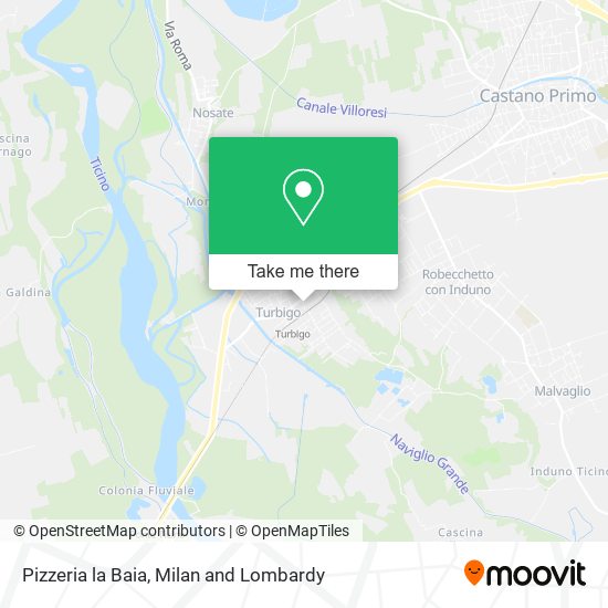 Pizzeria la Baia map