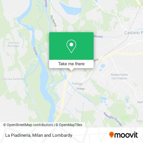 La Piadineria map